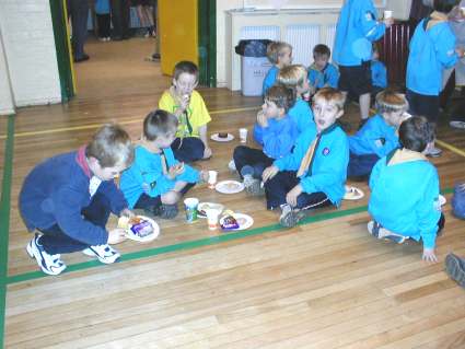 Beavers Christmas Party -  2003 - 
