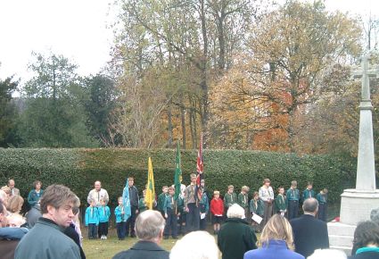 Rememberance Sunday 2003 - Laying the Wreaths