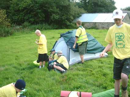 2004 Summer Camp - Bodmin Moor - near St Neot Cornwall