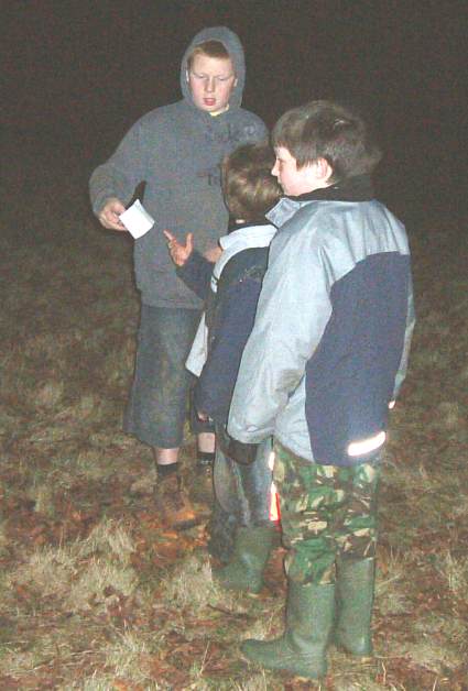 Scouts Run Cub Meeting at Half Term on the Green & in the Woods