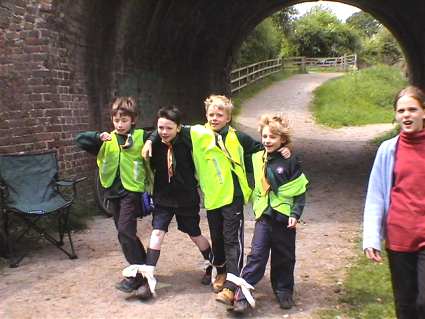District Cub Incident Hike -  2005 - Pinkneys Green Cub Scouts