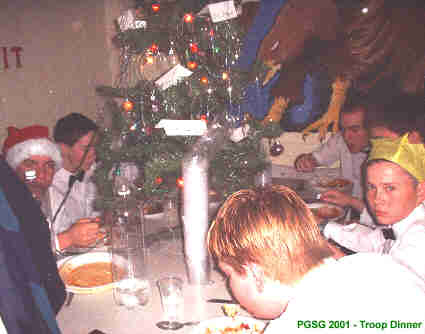 Troop Dinner 2001