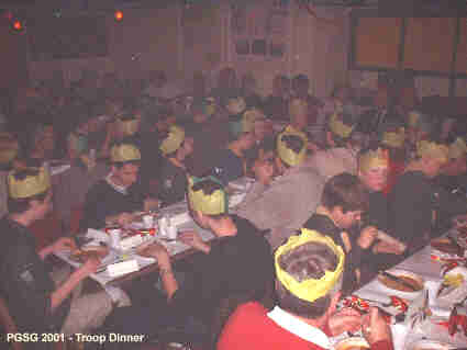Troop Dinner 2001
