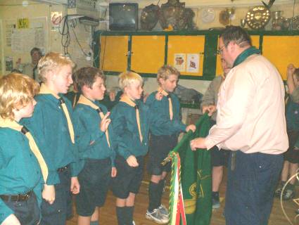 Scout Investiture Wednesday 19th october  2005