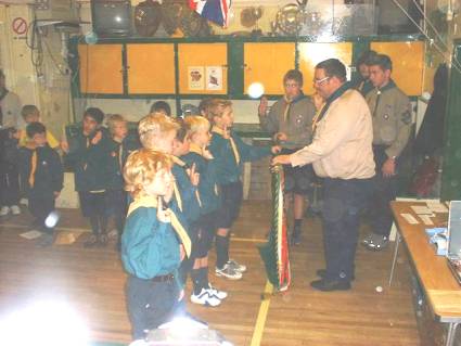 Scout Investiture 21st April 2005