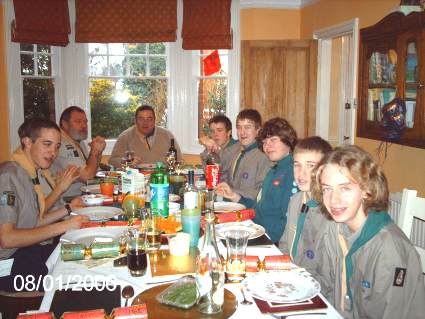 2006 PLG YL's gave the Troop Leaders a Thank You meal