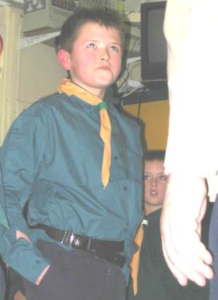 Scout Investiture Wednesday 9th February 2006
