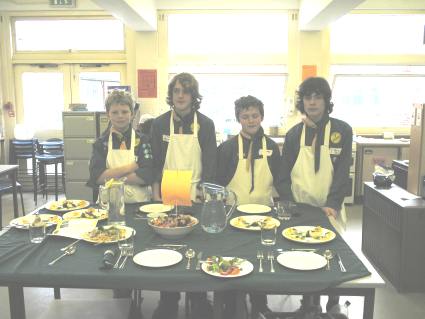 County Cooking Competition -  2007 - Pinkneys Green Scouts