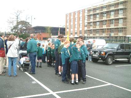 St Georges Day Parade -  2005 - Pinkneys Green Scouts