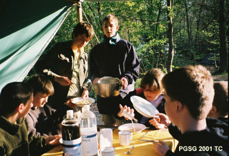 Troop Camp 2001